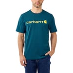 Carhartt Core T-Shirt Men Night Blue Heather XS