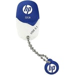 Pen Drive 32GB HP USB 3.1 X780W Bleu - Blanc