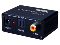 Vanco Digital Audio Converter with Dual Outputs - Optisk / Coax