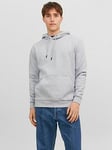 Jack & Jones Jack & Jones Bradley Hoodie, Light Grey, Size S, Men