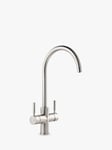 Pronteau by Abode Propure Swan 4-In-1 Instant Steaming Hot & Filtered Water 2 Lever Kitchen Tap