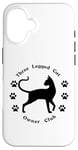 iPhone 16 Three Legged Cat Owner Tripod Club Case