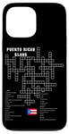 iPhone 13 Pro Max Puerto Rican Slang Crossword Puzzle Fun Case