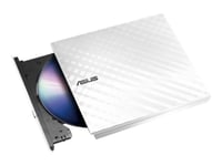 Asus Slim External DVD Writer - White