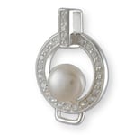 MELINA Charms Pendentif Carrier base Argent 925 zircon