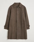 Palmes Tweed Coat Brown