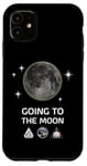 Coque pour iPhone 11 Lancement officiel de fusée sur la lune