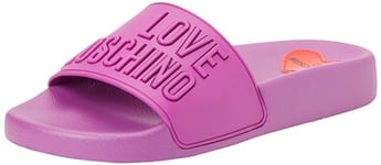 Love Moschino Femme Ja28052g0ii15652 Sabotd.Pool25 PVC Iris, 40 EU