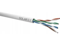 Solarix Installationskabel Solarix Utp, Cat5e, Tråd, Pvc, Låda 100M Sxkd-5E-Utp-Pvc