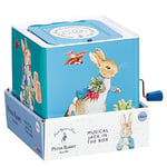 Peter Rabbit Jack in the Box,14.5 x 14.5 x 15.5 centimeters