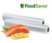 FOODSAVER rouleau sachet pour machine sous vide 5.5m x 28cm x2 rouleaux