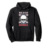 Serbian Skull | Never Underestimate A Man From Serbia Pullover Hoodie