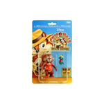 Coffret Tac Et Ruzor 7.5 cm - Figurine Articule Disney De Collection Tic Et Tac Les Rangers du Risque - Ecureuil Et Mouche -