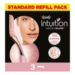 Wilkinson Sword Intuition DermaGlow recharges x3