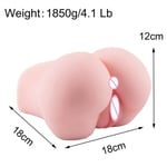 AUCUNE Masturbateur,Masturbateur gros cul pour homme vagin réaliste vraie chatte silicone poupée de sexe anal Masturbation - Type sexy ass