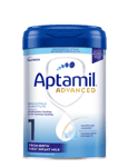 Aptamil Advanced 1 First Infant Baby Milk Powder Formula, from Birth, 800g