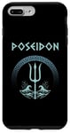 Coque pour iPhone 7 Plus/8 Plus Symbole du dieu grec antique Poséidon