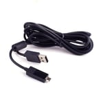 2.7m Usb Câble Cordon Fil De Charge Chargeur Pour Manette Ps4/Xbox One Sans Fil