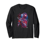 Marvel Spider-Man: Miles Morales Shattered Portrait Long Sleeve T-Shirt