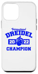 Coque pour iPhone 12 mini International Dreidel Champion 2022 Funny Hanukkah