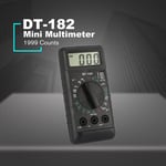 DT-182 numérique Mini multimètre DC/AC tension courant mètre déterminer voltmètre de poche ampèremètre Diode Triode testeur MultiPolaroid