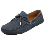 Guess Fm6galsue14 Mens Blue Loafer Shoes - 11 UK