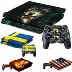 Ps4 Skins / Playstation 4 Dekal - 15 Olika Modeller 5. Fullblommad Maskros