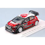 CITROEN C3 WRC N.10 4th MONTE CARLO 2018 K.MEEKE-P.NAGLE 1:43 Spark Model