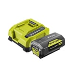 RYOBI - 1 batterie lithium+ 36V MAXPOWER 4,0 Ah et 1 chargeur rapide 6,0 A - RY36BC60A-140