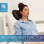 Comfort Supplies Shiatsu Back Massager Neck Massage Pillow with Heat, Deep for