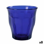 Set de Verres Duralex Picardie Bleu 6 Pièces 310 ml [8 Unités]