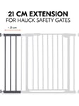 Hauck Safety Gate Extension 21 cm dark grey