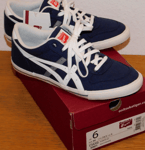 BASQUET EUR 39 SNEAKERS ASICS ONITSUKA TIGER aaron GS kids C3A3Q-5001 NAVY/WHITE