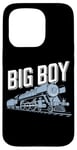 Coque pour iPhone 15 Pro Big Boy 4000 Locomotive à vapeur Locomotive Train Lover Lover