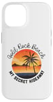 Coque pour iPhone 14 Lieu secret Gold Rock Beach