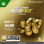 The CrewMotorfest Gold Pack (360,000 Crew Credits)