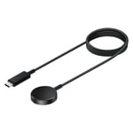 Samsung Lader for Galaxy Watch 3/4/5/6/7/Active 1/2 - Svart