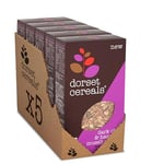 Dorset Cereals Dark Chocolate & Hazelnut Muesli Crunch | Healthy Breakfast Cereal | Vegetarian | High Fibre | 400 g 5 Pack