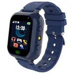 Ruopoem Montre Connectée Enfant, Montre Telephone avec SIM Appel SMS 25 Jeux SOS Caméra Musique MP3 Réveil Podomètre HD Écran Tactile, Montre Intelligente Enfants Cadeaux pour Filles Garçons