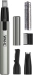 Wahl Micro Finisher Nose Hair Trimmer for Men and Women 3-in-1 Nose Trimmer, Ear