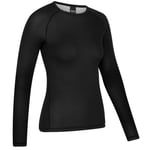 Aluskerrasto GripGrab Naisten Ride Thermal Long Sleeve musta l