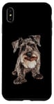 iPhone XS Max Miniature Schnauzer Chocolate Case