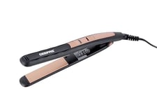 Geepas Ceramic Hair Straighteners | Easy Pro-Slim Hair Straightener | 360° Swivel Cord | 35W, 2-Year Warranty -Black