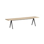 Pyramid Bench 12 190X40, Black Frame/Matt