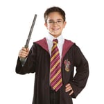 RUBIE'S Harry Potter Officiel - Cravate Gryffondor - Accessoire Pour Déguisement Enfant - Taille Unique - Rouge et Jaune - Pour Halloween, Carnaval - Idée Cadeau Noël