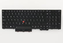 Lenovo ThinkPad P17 Gen 1 Keyboard Slovenian Black Backlit 5M10Z54362