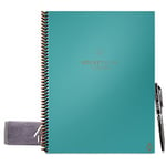 RocketBook DL Notebook EVRF-L-RC-CCE-FR Dotted Not Perforated 42 Pages Neptune Teal