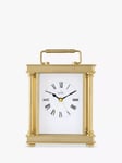 Acctim Marlow Analogue Alarm Carriage Clock, Gold