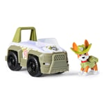 PAW Patrol Redningskjøretøy m/ figur - Tracker's Jungle Cruiser