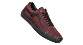 Paire de chaussures vans skate old skool hrys rouge noir